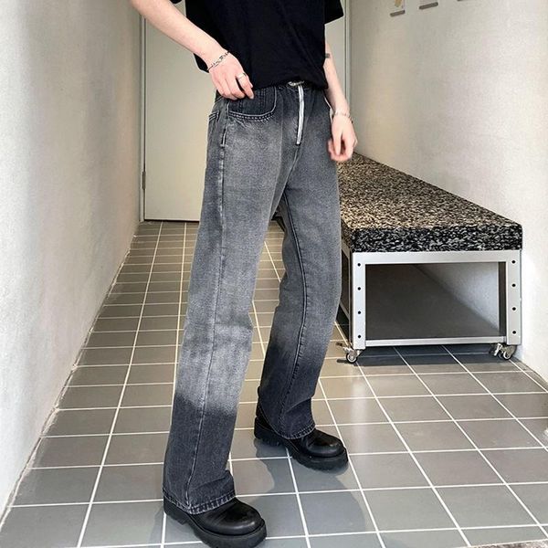 Jeans pour hommes 2023 Stretch cheville longueur lumière mode décontracté coton Slim Fit Denim pantalon coréen pantalon mâle marque vêtements H62