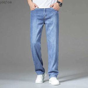 Jeans masculin 2023 Été pour hommes en vrac Jeans de jambe droite Colorl2404