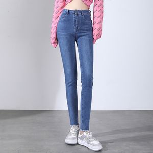 Jeans pour hommes 2023 femme Denim crayon pantalon mode coton Stretch taille haute pantalon 230807