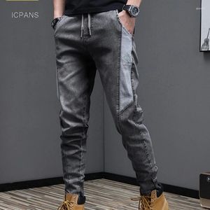 Heren jeans 2024 vrachtbroek jogger joggen zwart blauw denim voor man streetwear Koreaanse mannelijke kleding broek maat m - 4xl 5xl