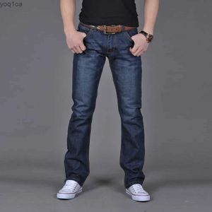 Jeans masculinos 2024 Nuevo hombre elástico Hip Hop Jeans casual Jeans de pierna recta Jeans retro pantalones de hombres