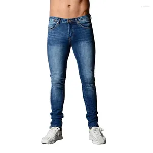 Jeans masculin 2024 Streetwear Skinny Casual Color Color All-Match Classic Denim Pantalons Fashion Jogging Pantal