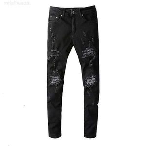 Jeans pour hommes 20ss Mens Designer Distressed Ripped Biker Slim Fit Moto Denim pour Hommes Top Qualité Mode Jean Mans Pantalon Pour Hommes # 649yy6r