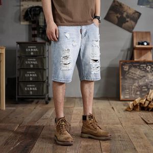 Jeans para hombres 28-48 ALTERGOS SALTOS RAGADOS Summer sueltos de moda retro moda y hermosos pantalones de gran tamaño informal de gran tamaño
