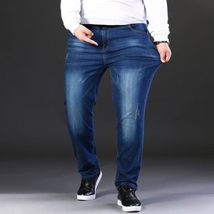 Jeans pour hommes 7XL grande taille été haute qualité hommes Baggy Cargo mâle décontracté Long Denim pantalon mode ample Jeans pantalon 230308