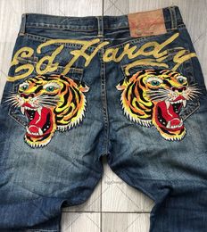 Jeans voor heren Amerikaanse mode Anime bedrukte jeans met hoge taille Heren Y2K Straat Hip Hop Harajuku losse casual hoge taille wijde pijpen broek 230817