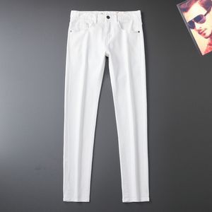 Heren jeans herfstbroek sport lente juridische zakken zakken slanke mannelijke broek geweldig ademend voor homoa55