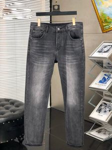Heren jeans herfstbroek sport lente juridische zakken zakken slanke mannelijke broek geweldig ademend voor homea33