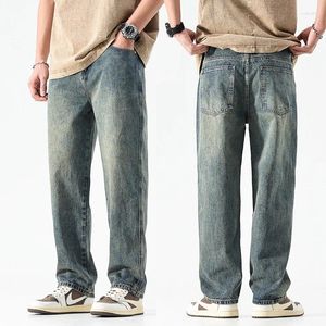 Jeans masculin Pantalon de jambe large des hommes BALLY STRATWEAR VINTAGE DENIM 2024 SUMBER LIP