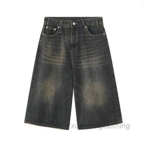 Herenjeans Blauw Baggy Jorts voor heren Dames Oversized middellange shorts Denim broeken Street chic AIFX