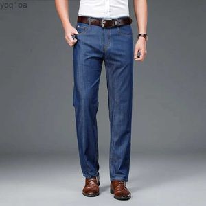 Jeans masculin Browon Mens Jeans 2024 Printemps / Summer Couleur solide Couleur masculine Jeans Silk Silk COFFORM MENSLE COFFORM
