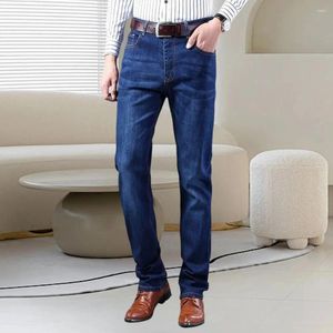 Jeans pour hommes Business Casual Stretch Slim Marque Mode Pantalon classique des années 80 Pantalon en denim de haute qualité