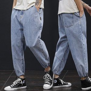 Heren Jeans Denim Mannen Plus Size Losse Mode Lente Herfst Broek Negen Punten Merk Jeans1