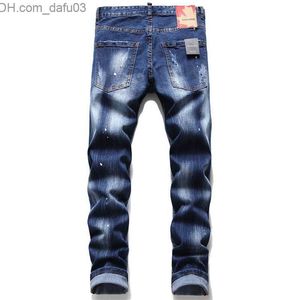 Jeans pour hommes design nouveau jean pour hommes pantalons jeans skinny pantalon super stretch High Rise 90s Stretch Denim Pantalon hip hop streetwear Badge pantalon Z230720