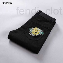 Jeans para hombres Diseñador 2 Nuevos pantalones flacos para hombre Casual Hombres de lujo Moda desgastada Ripped Slim Motocicleta Moto Biker Denim Hip Hop Pantalones # 06 8EK5