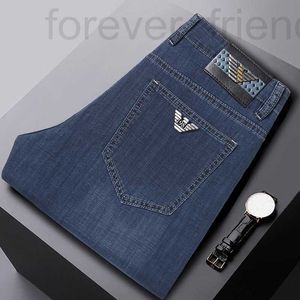 Designer de jeans masculin 2022 Spring and Summer Brand Brand Mélandon pour hommes Loose Pantalon décontracté haute taille élastique 087p