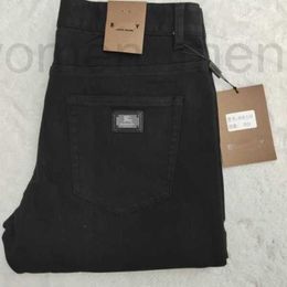 Designer de jeans masculin 2024 Jeans noir printemps et automne nouveau compteur polyvalent de haute qualité résistant à l'usure élastique élastique à la mode asiatique 28-42