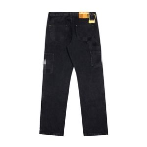 Heren jeans ontwerper 2024 comfortabele en elastische super correcte pasvorm extreem hoogwaardige modieuze en stijlvolle trend jeans jhse