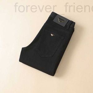 Designer de jeans masculin 2024 printemps / été nouveau pantalon de jean noir mince n971-p165 bcqe