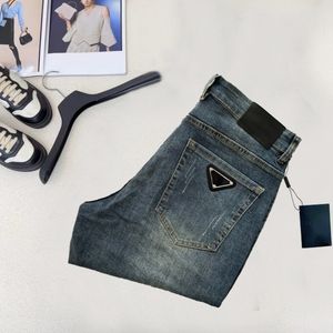 Brand de créateur de jeans masculin denim Automne et hiver de la mode Black élastique