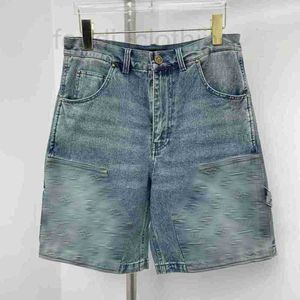 Brands de marque de concepteur de jeans masculin Nouveau 2024 Summer Thin High Taise libre Small Sincming 5/4 Shorts de jean Pantalon chaud B5UG