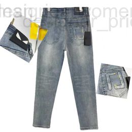 Heren jeans ontwerper ontwerper hoge versie jeans heren broek 3D brief borduurwerk broek mode sweatshirt mannen vrouwen kleine monster broek 4I94
