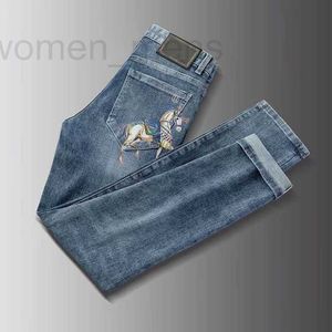 Jeans pour hommes designer jeans pour hommes paige mode luxe imprimé nouveau slim petit pied pantalon droit décontracté ZYAU