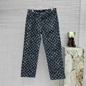 Designer en jeans masculin Strt Leisure and Entertainment Sports Motorcycle broderie Perforated Jeansstrt British Style Jeans XOX7