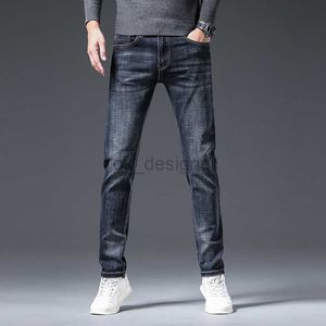 Designer de jeans masculin concepteur haut de gamme en jean élastique pour hommes de gamme masculine et hiver nouveau pantalon long de jambe droite pantalon à la mode