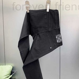 Heren jeans ontwerper hoogwaardige Europese spijkerbroek voor heren lente en zomer, nieuwe rechte fitting enigszins elastisch comfortabel comfortabel casual modieuze broek 94ip