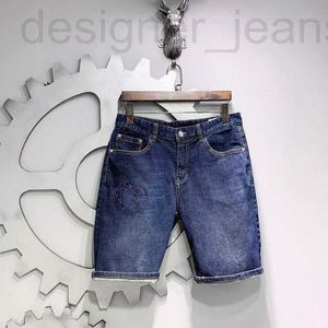 Jeans en jean masculin jeans pour hommes pantalons middans medusa cinq parties gris noir couleur denim sans limites