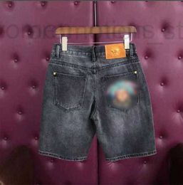 Jeans en jeans pour hommes, pantalon médian, cinq parties gris noire de couleurs de jean sans limites, belle tête de beauté dessinée à la main GP88 DXT7