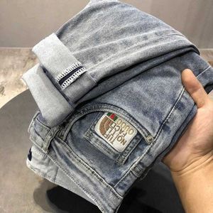 Jeans de jeans masculin LUME LUMBRE LURXE BROIDED JEAN
