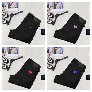 Designer de jeans pour hommes pantalons de jeans pour hommes jeans violets adaptés aux jeans masculins à la mode haut de gamme divisé vélo slim slim fit