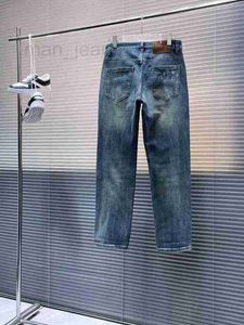 Heren jeans ontwerper heren jeans fit broek true stretch broider borduurpatroon jeans paarse jeans motorfiets slanke fit jeans dy3a