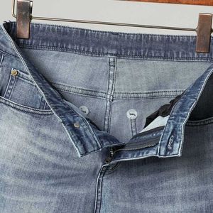 Herenjeans ontwerper Heren grote jeans Pra broek Water gewassen vintage casual broek Europa Amerika man 4xl 5xl 6xl B4ZB