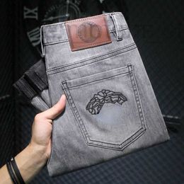 Herenjeans Designer Herenbroeken Designer jeans Rechte pijpen Stijlvolle losse shorts Luxe casual ritssluiting Toegangscontrole Wassen trainingspak HVR6