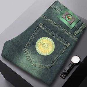 Designer en jeans masculin nouveau jean haut de gamme pour hommes de coton élastique décontré
