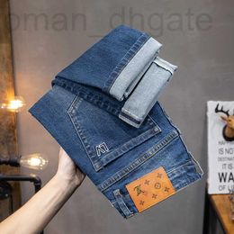 Herenjeans designer Nieuwe JEANS chinobroek broek BBicon Stretch Herfst winter nauwsluitende jeans katoenen broek gewassen recht business casual Q9563-9 S46V