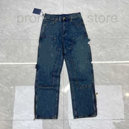 Jeans pour hommes Designer paris ITLAY SKINNY jeans Casual Street Fashion Pockets Warm Hommes Femmes Couple Outwear bateau libre L0430 CTDJ