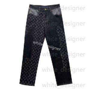 Designer en jeans masculin printemps et été 2022 Jeans brodés Breean's Corée Slim Fit Pantals élastiques Europe TT7252