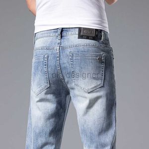 Designer de jeans pour hommes denim de printemps de printemps à la mode à la tendance des leggings de printemps / été haut de gamme élastiques de Hong Kong pour le printemps / été