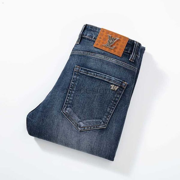 Diseñador de jeans para hombres Spring New Product Jeans Jeans High End Tomen Small Straight Tube Worty Brand Pants