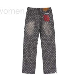 Heren jeans ontwerper strt slank fit jeans cool en trendy geborduurd paar bedelaar kip eten lucky italian 8910