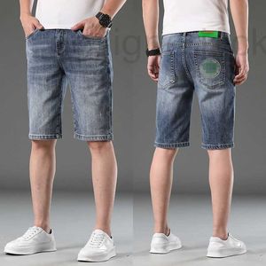 Jeans pour hommes Designer Summer Casual Slim Fit Cotton Bomb Shorts Capris Medusa Pantalon brodé D6NO