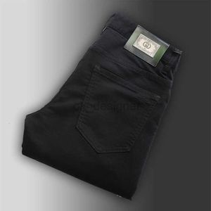 Designer de jeans masculin Summer Sim Slim et Luxury Black Black Black Men Fit Small Agg Casual Pantal