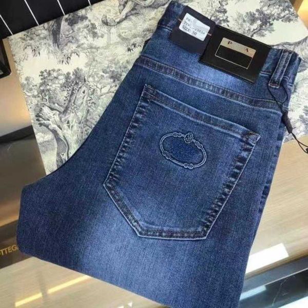 Jeans pour hommes designer Vers jeans hommes pantalons décontractés classiques brodés pantalons pour hommes plus taille mode denim Pnats 29-42 H3XF