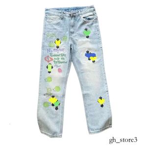 Jeans pour hommes Designers Jeancpchromeheartstrousers Hommes Broderie Patchwork Ripped pour Trend Brand Motorcycle Pant Mens Skinny Fashion Jeans 358