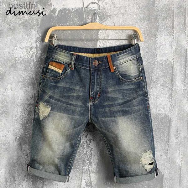 Pantalones vaqueros para hombre DISI, pantalones cortos de mezclilla de verano para hombre, pantalones cortos vaqueros para hombre, pantalones cortos berda skate board para hombre, pantalones cortos rasgados jogge 38 YA619L231208