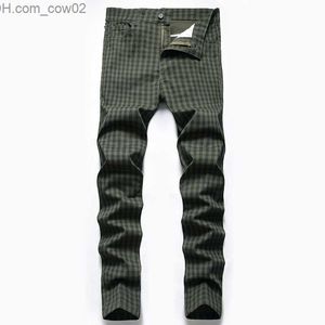 Jeans pour hommes Energetic Business Casual Pantalons Chino pour hommes Fond plat Slim Fit Pantalons décontractés Plus Size 42 